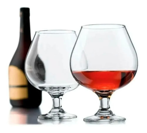 Copa De Vidrio Windsor Cognac Nadir 300ml X12 Unidades