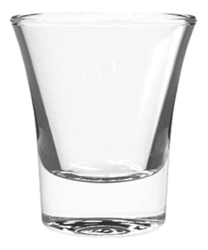 Set X6 Vaso Shot Tequila Vidrio 60 Ml Tijuana Rigolleau