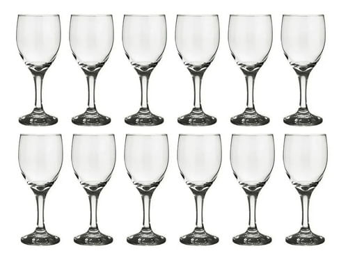 Copa Windsor Vino Vidrio Nadir 250 Ml Set X24 Unidades