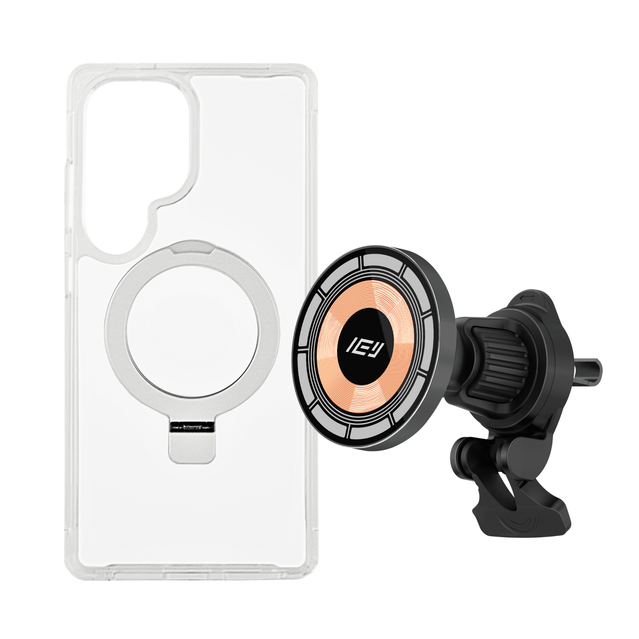Samsung Funda Magnética P/ + Cargador De Auto Inalámbrico