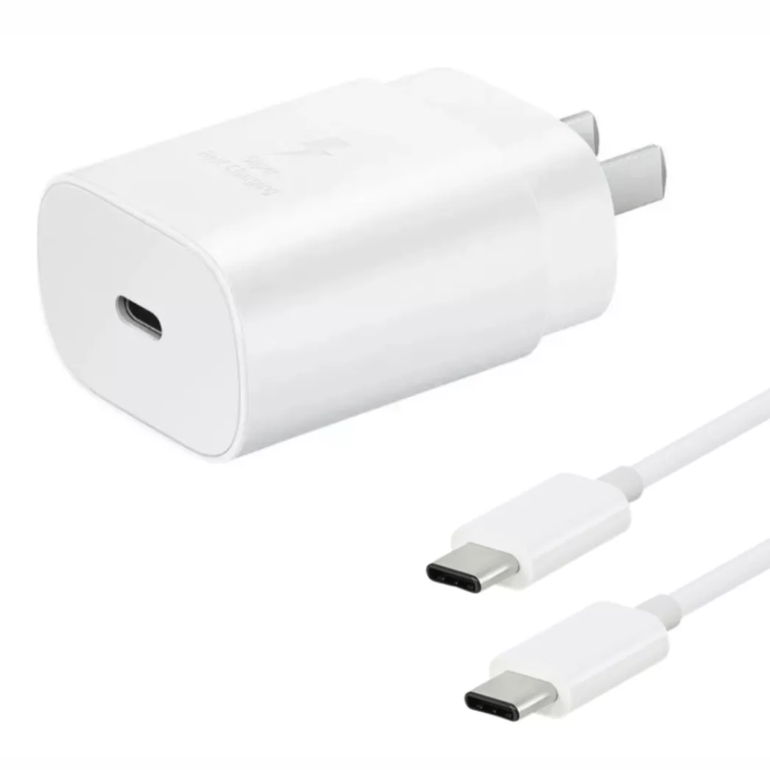 Samsung CARGADOR FAST CHARGE USB-C 15W CON CABLE EP-T1510XWSGAR