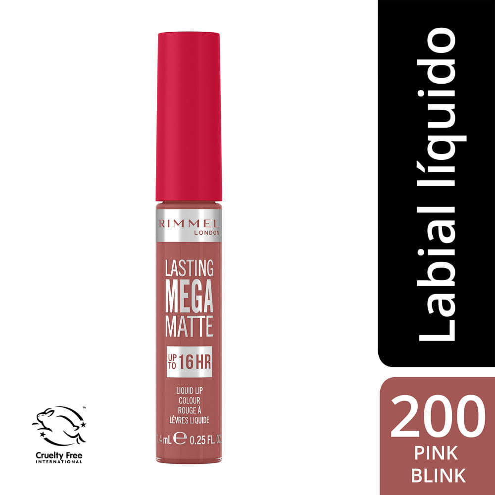 Labial Líquido Lasting Mega Matte