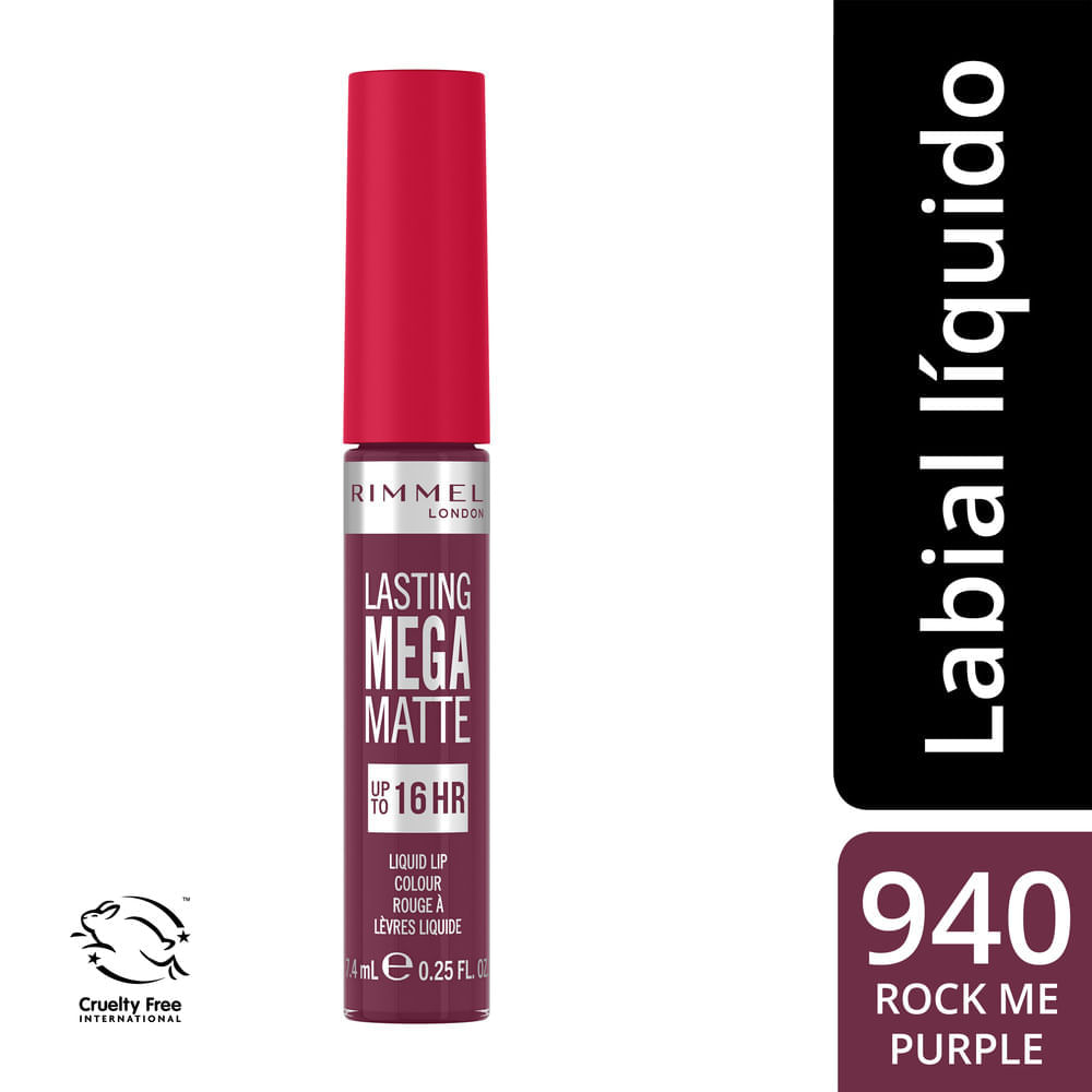 Labial Líquido Lasting Mega Matte