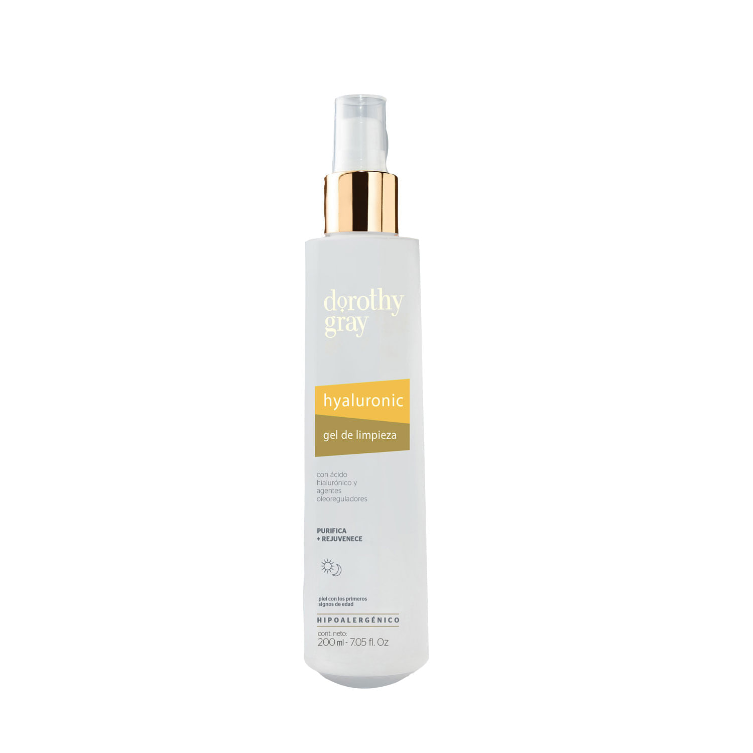 Gel de Limpieza Facial Hyaluronic Hipoalergénico