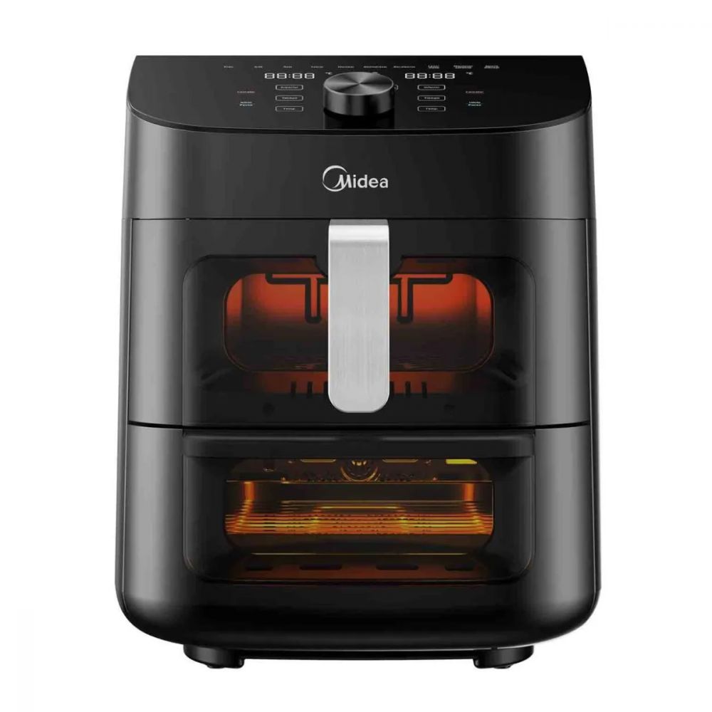 Midea Freidora Sin Aceite Digital Dos zonas 11 L