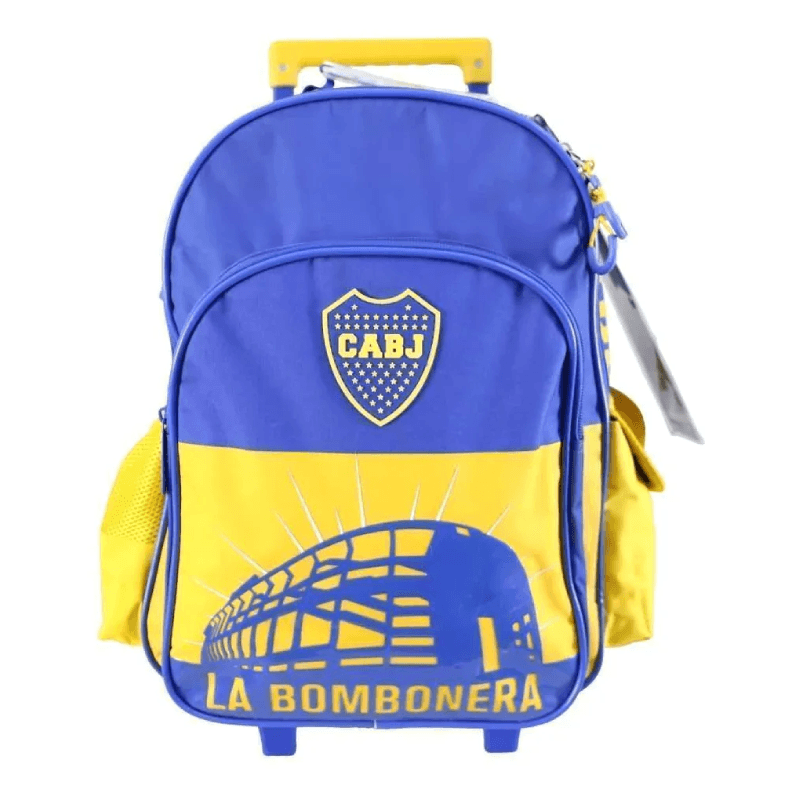 Cresko Mochila Carro Boca Jr. 16p  Bo293 Azul