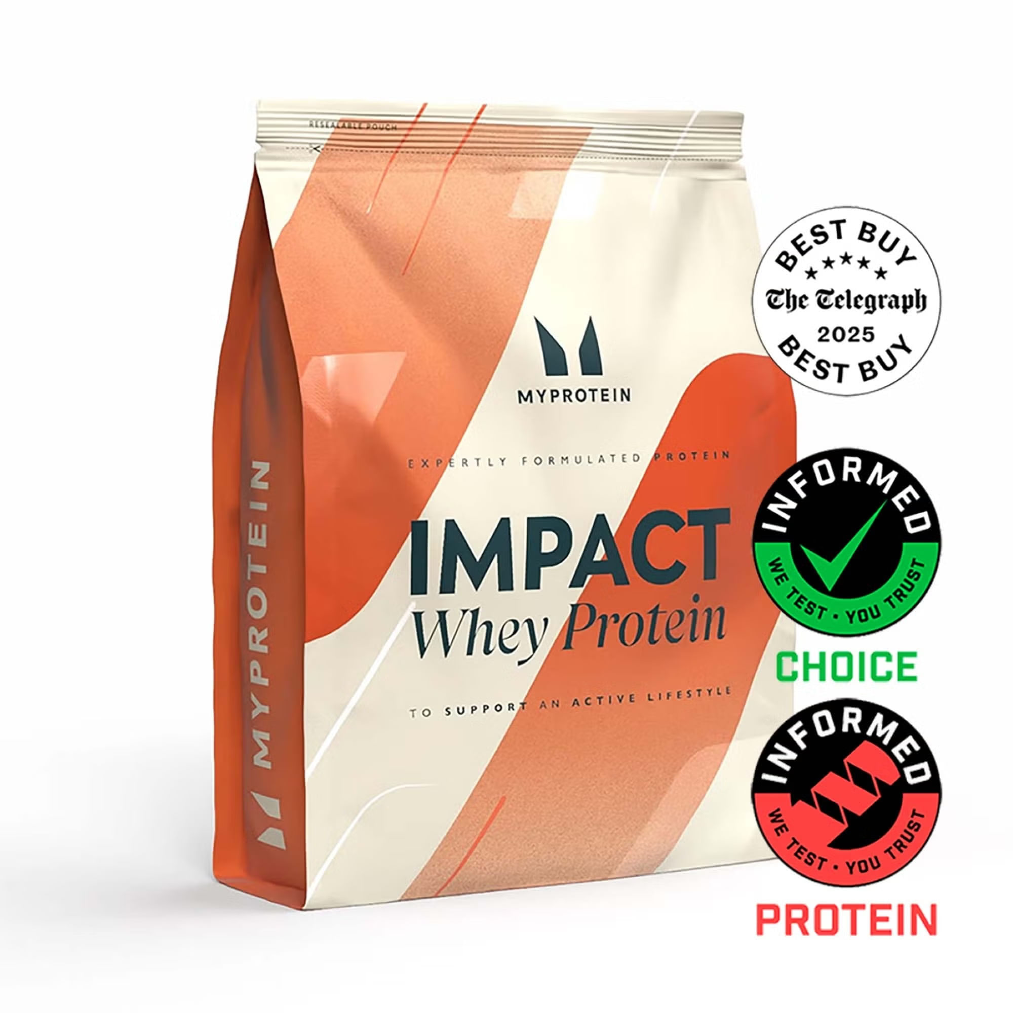 Proteína Myprotein Impact Whey Protein Concentrada 1kg Polvo