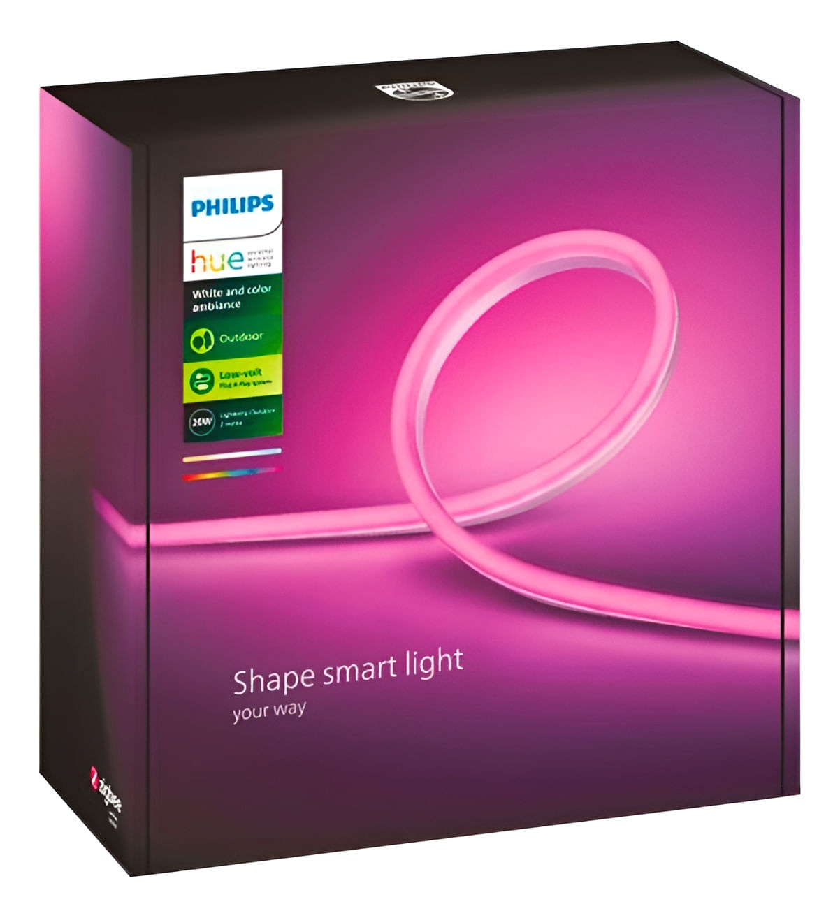 Tira De Luces Led P/Exterior Philips Hue 2 Mts Multicolor