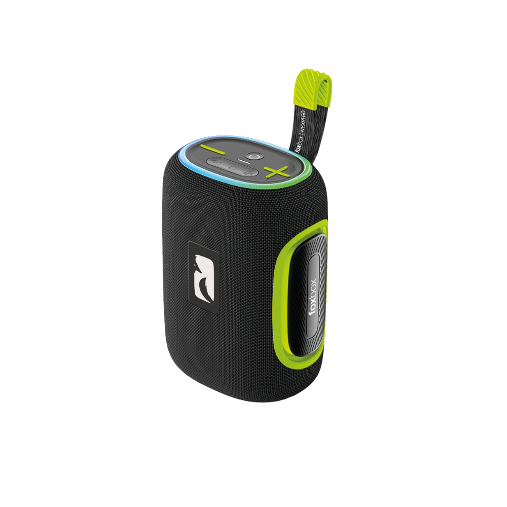 Parlante Nyxia 60W con LED Rítmico y protección IPX6