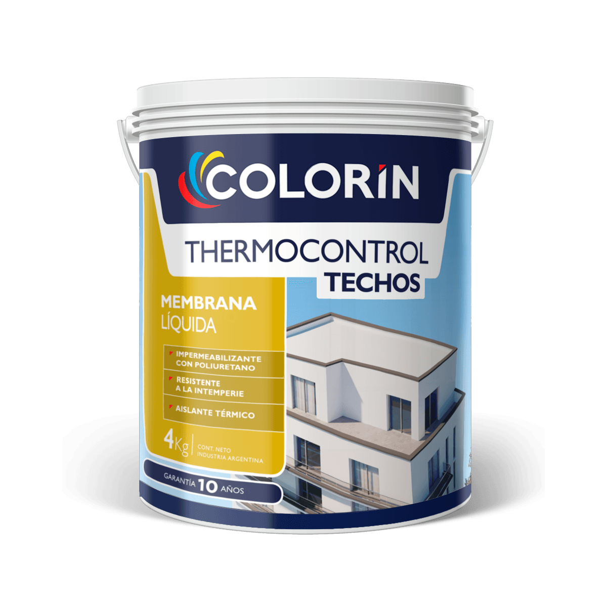Thermocontrol techos membrana líquida blanco mate 10 KG