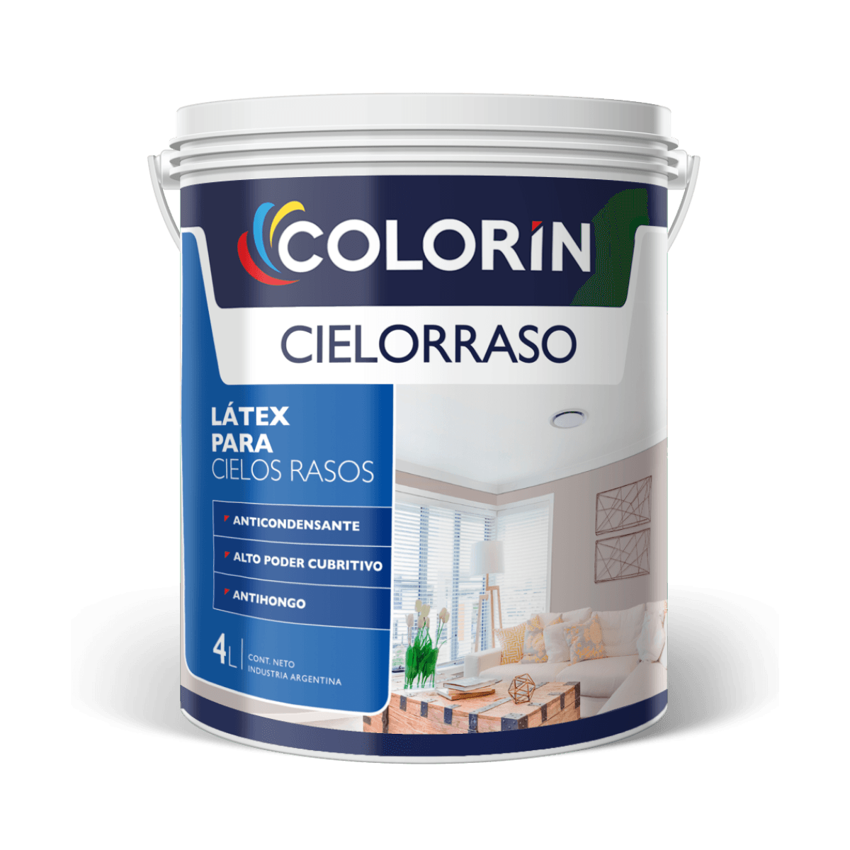 Cielorraso látex para cielos rasos 10 L