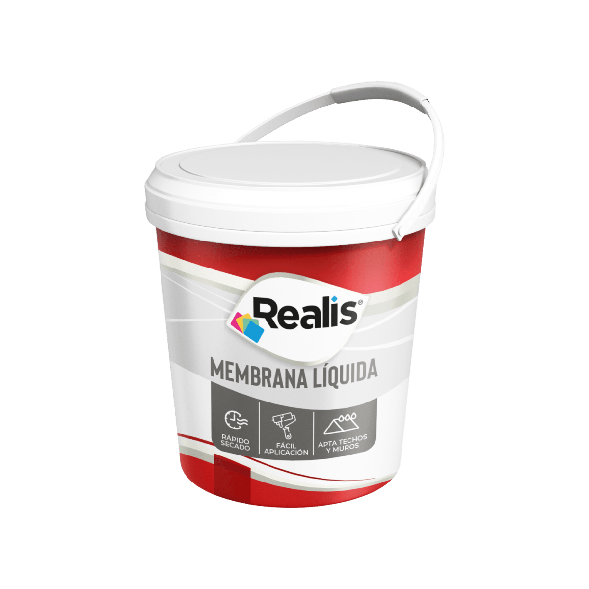 Membrana liquida techos y muros teja 4 kg