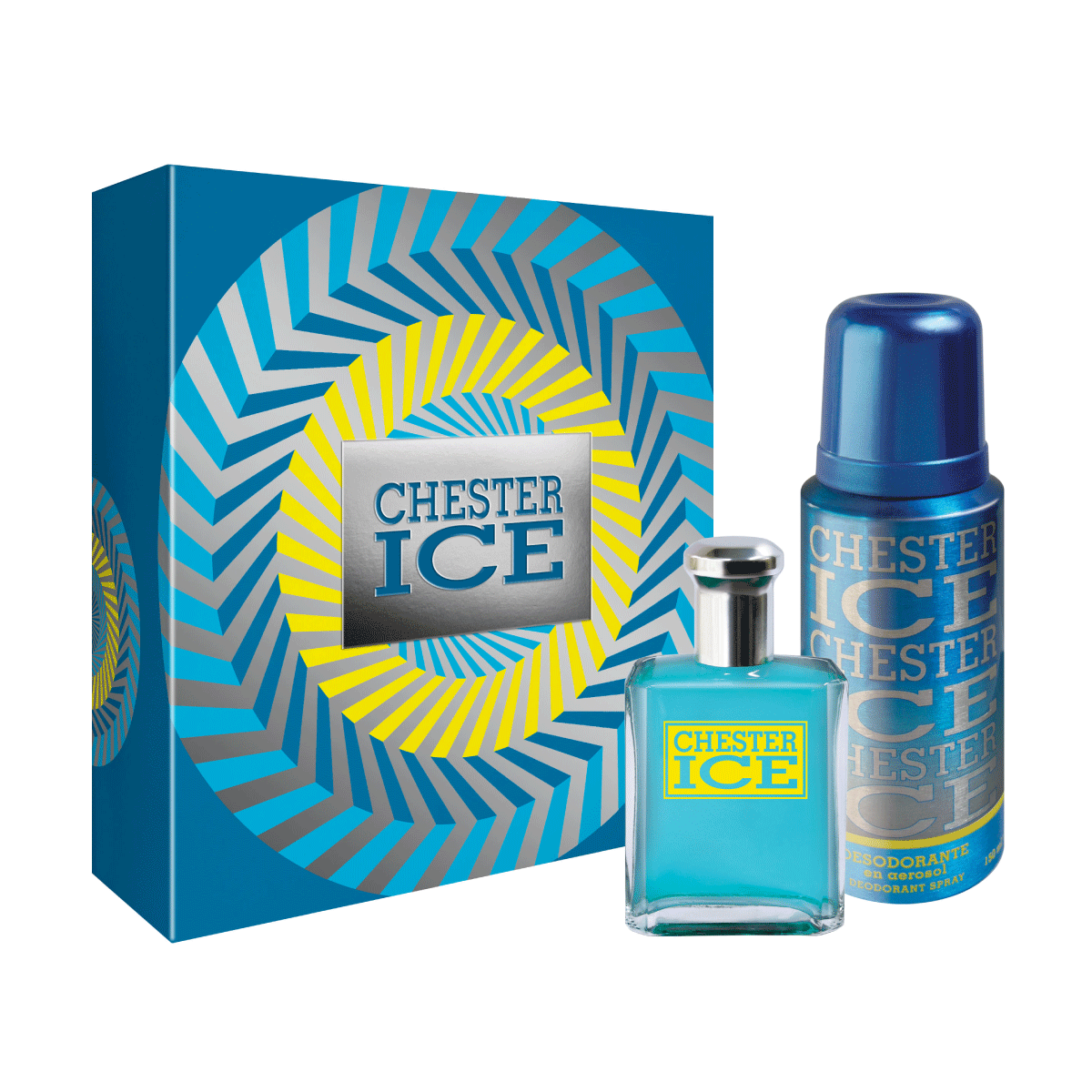 Set Chester Ice EDT 60 Ml + Deo