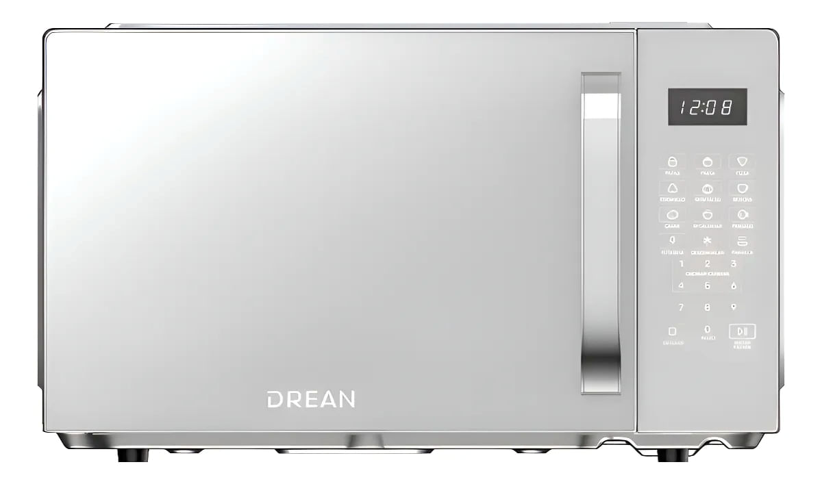 Microondas Digital C/grill Drean 1000w 30 Litros Gris