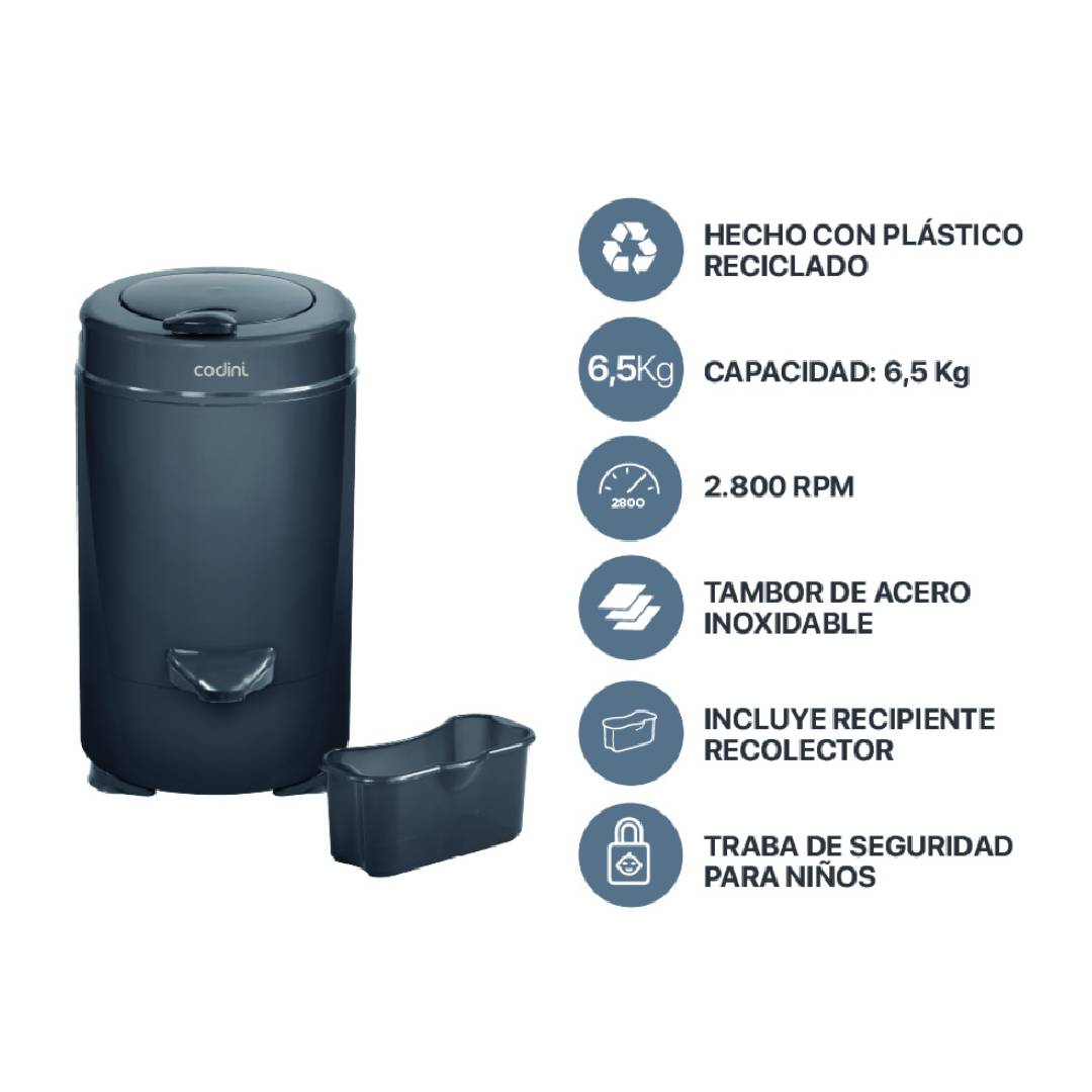 Secarropas Codini BIO 6.5kgs