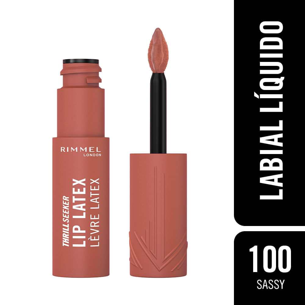 Labial liquido RIMMEL LONDON Thrill Seeker Lip Latex 400 Passionate