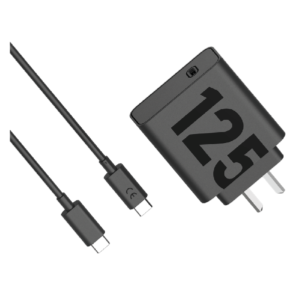 Cargador Motorola de 125W Duo USB-C a USB-C