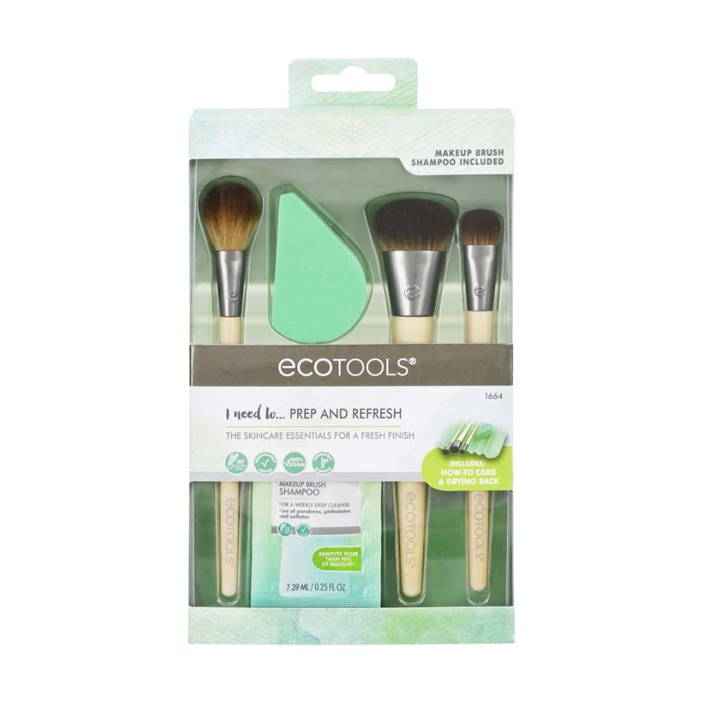 Kit De Brochas Para Maquillaje Prep and Refresh