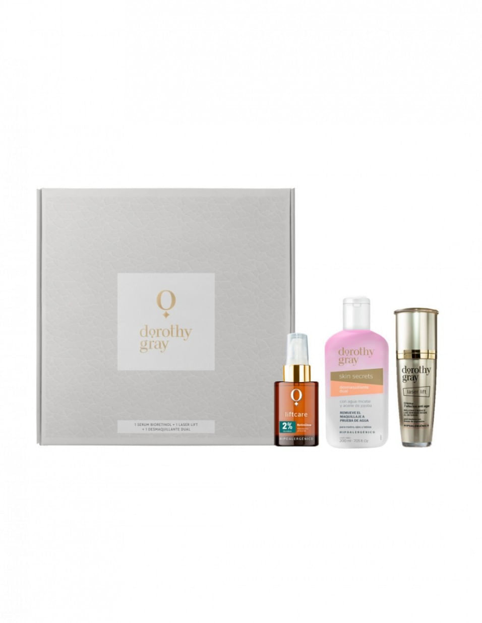 Set Skin Care: Desmaquillante + Serum + Crema
