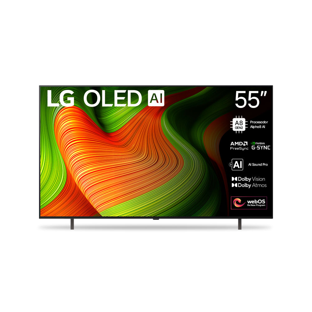 Smart Tv LG Oled 55 Pulgadas Ultra HD 4k AI Thinq Oled55B5PSA Webos