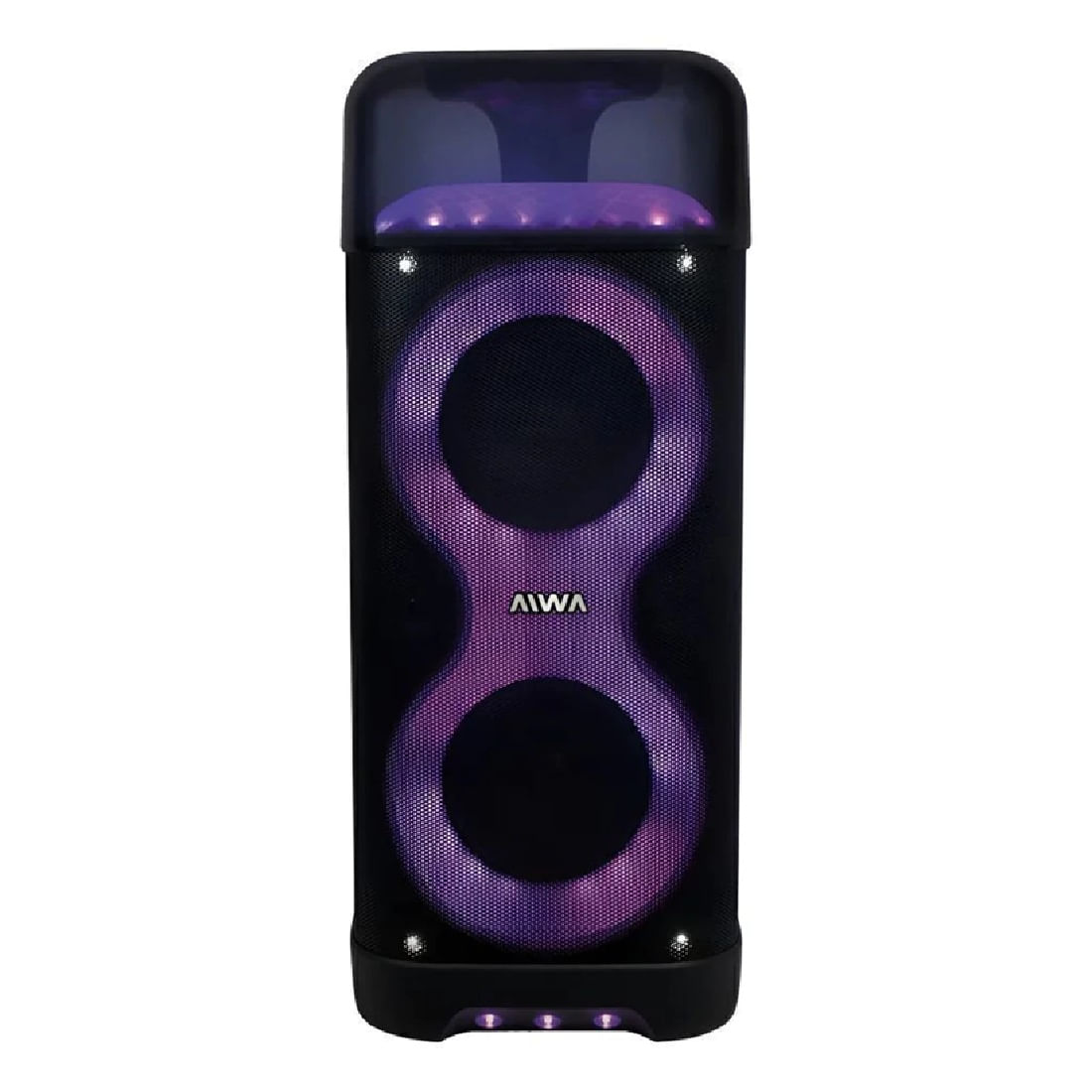Torre De Sonido Aiwa Aw-T600 Bluetooth Woofer 6.5 X 2 Radio Luces