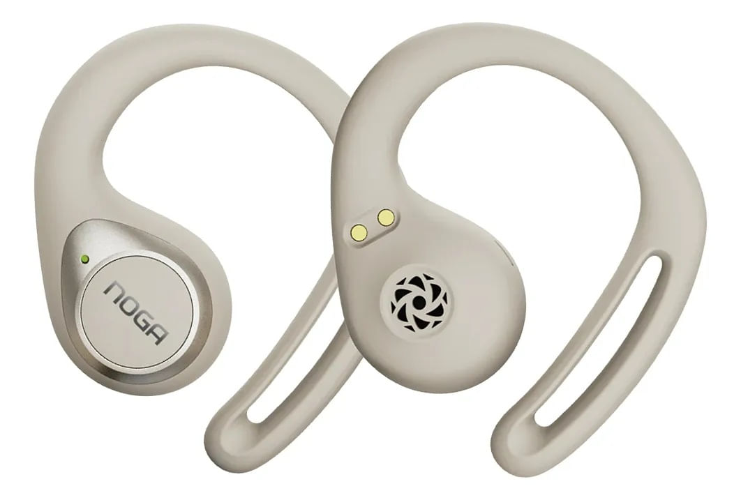 Auriculares Inalambricos Noga Tws Ng-btwins60s Pantalla Lcd Beige