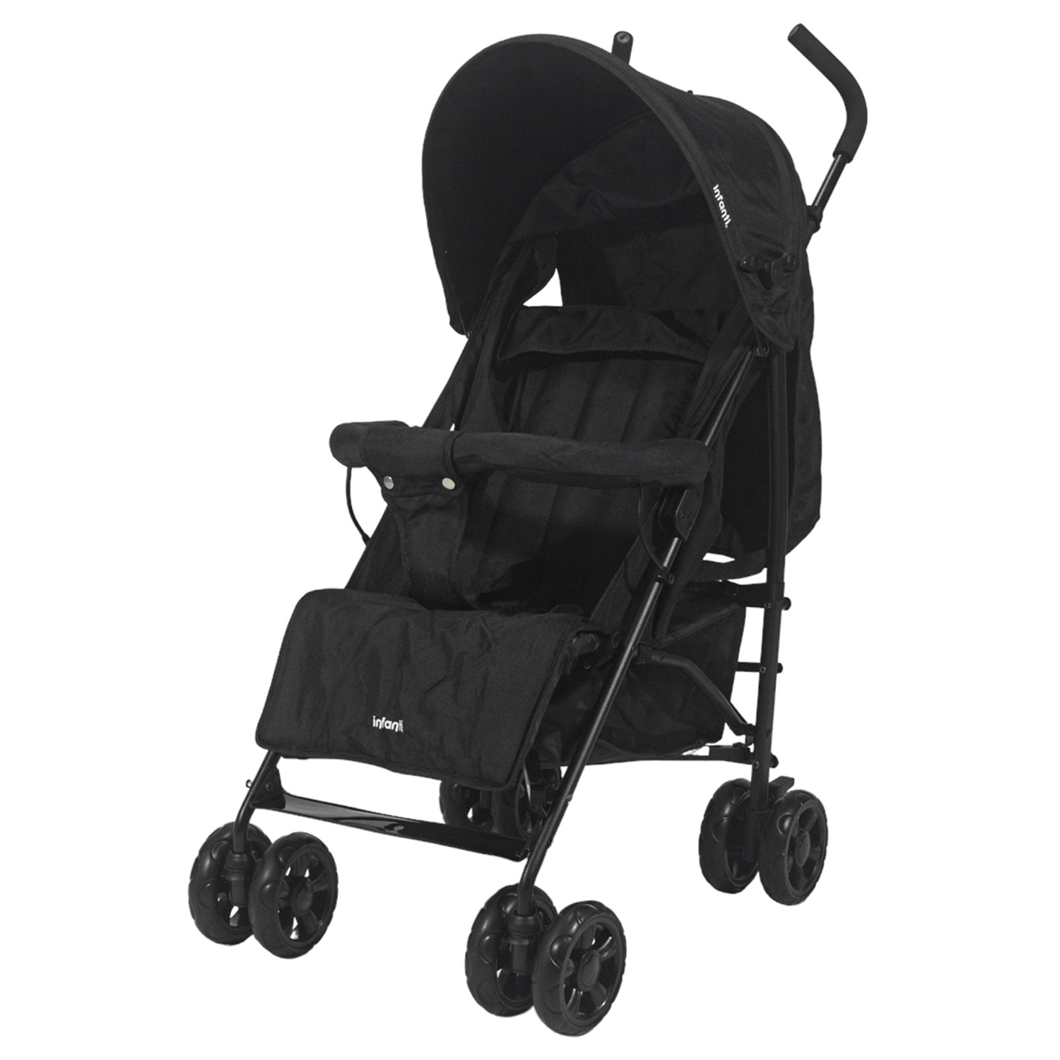 Coche paragüitas Aike ultraliviano negro Infanti