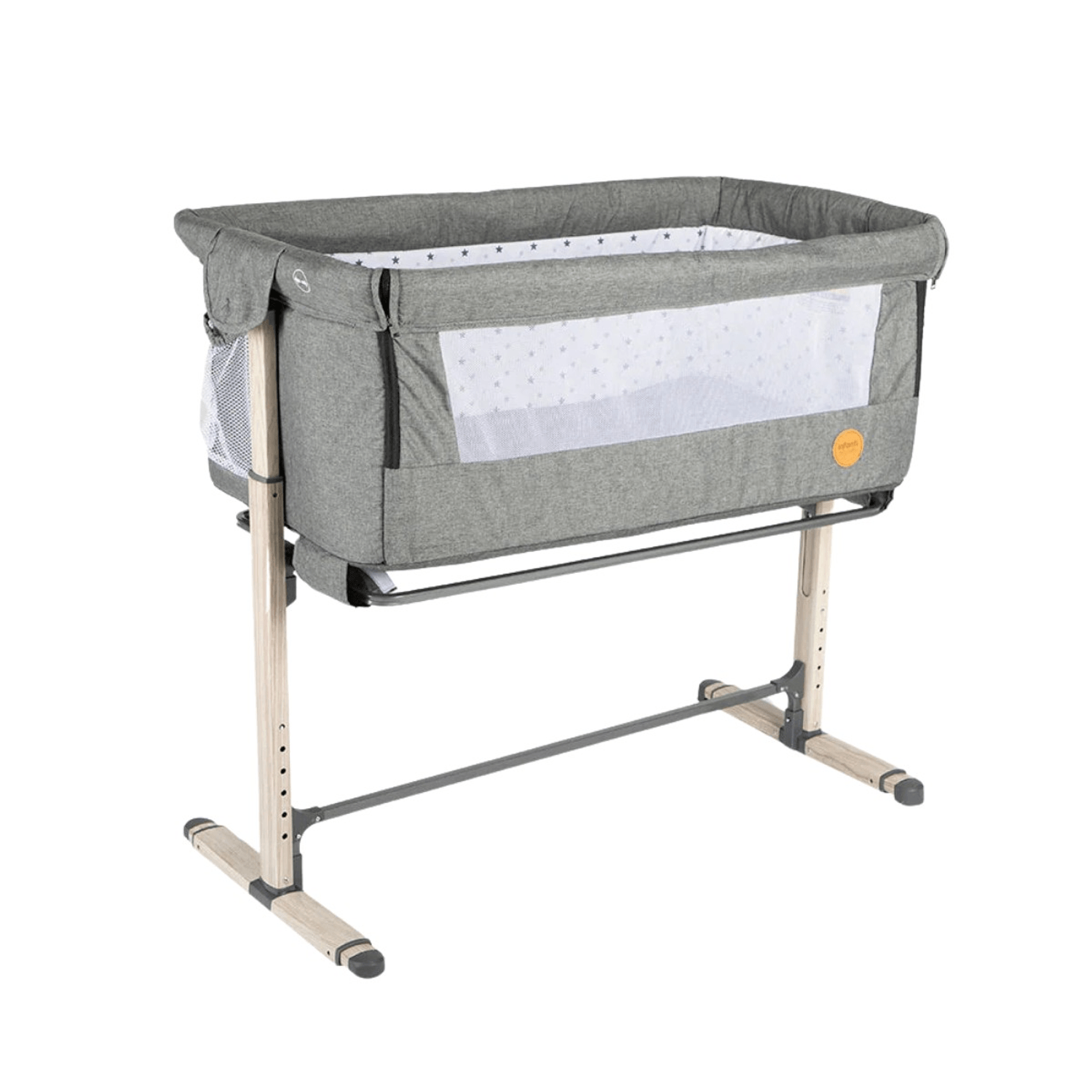 Cuna colecho Infanti Better Together gris oscuro