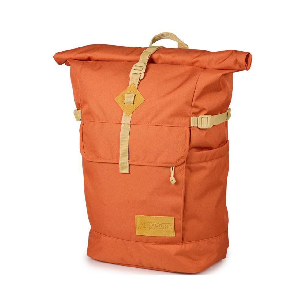Mochila Jansport Hatchet Rolltop 31 Litros Porta Notebook Dune Red
