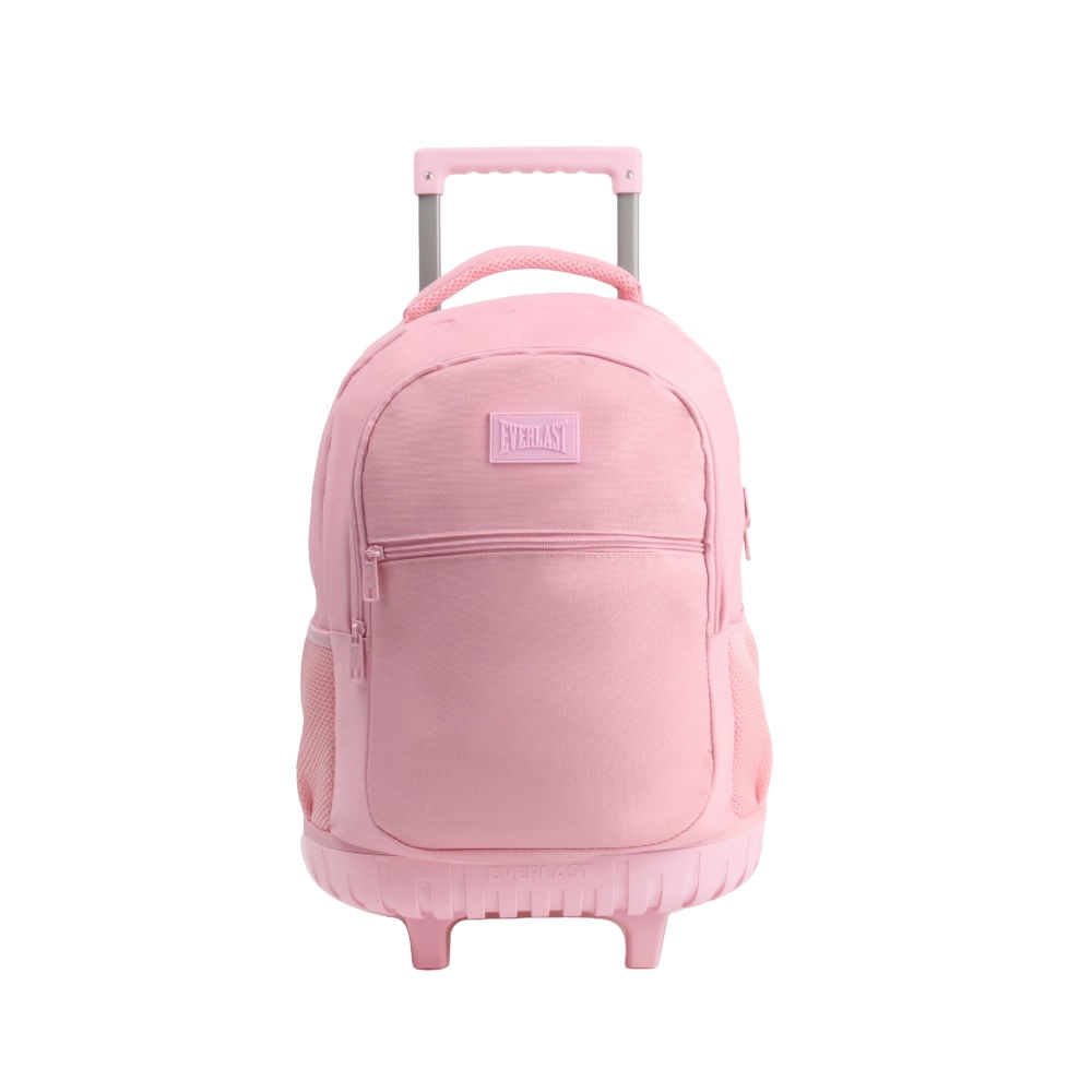 Mochila Con Carro Everlast 17 Pulgadas Escolar Colores