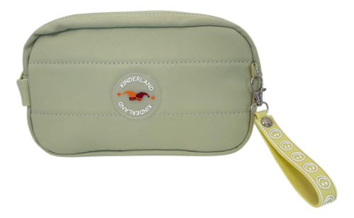 Cartuchera Escolar Doble Cierre Sl2505v Kinderland Verde