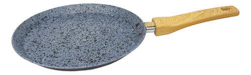Nueva Panquequera Stone Aluminio 22 Cm Antiadherente Hudson Gris