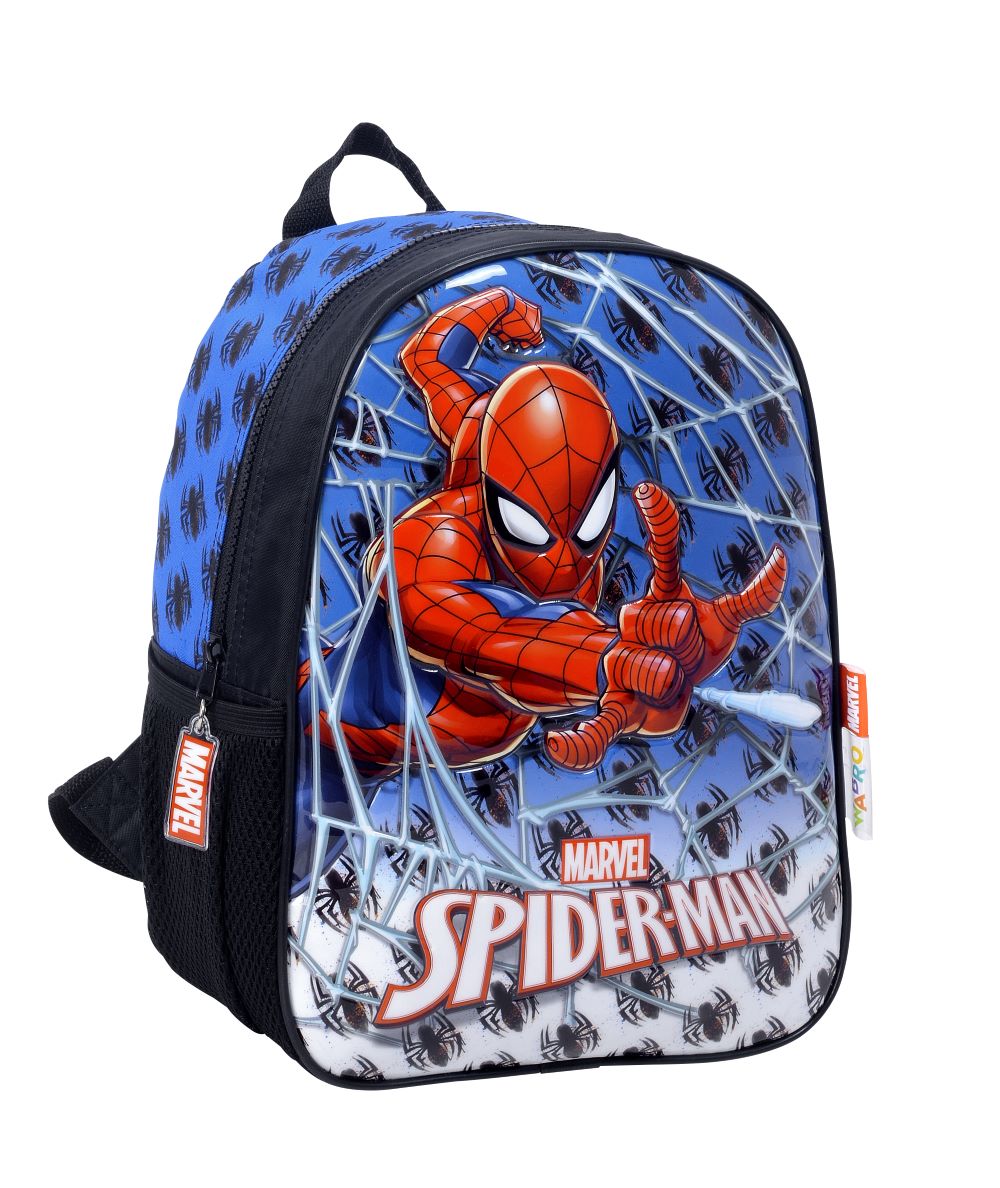 Mochila Spiderman Arañas 12 Espalda