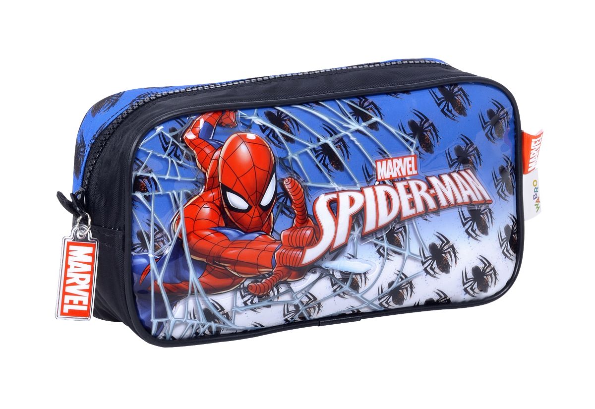 Cartuchera Spiderman Arañas Simple