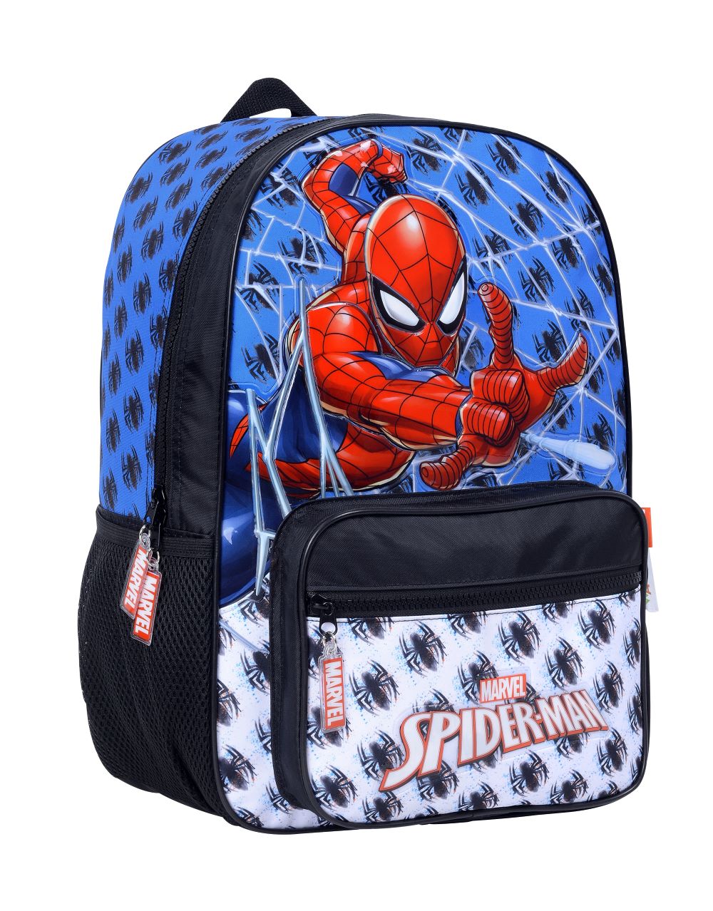 Mochila Spiderman Arañas 16 Espalda