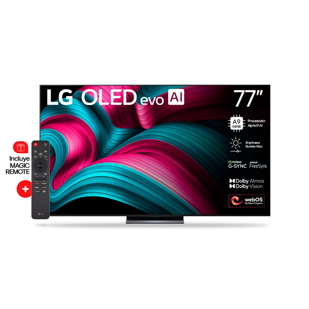 Smart TV LG OLED 77" Ultra HD AI ThinQ OLED77C5PSA