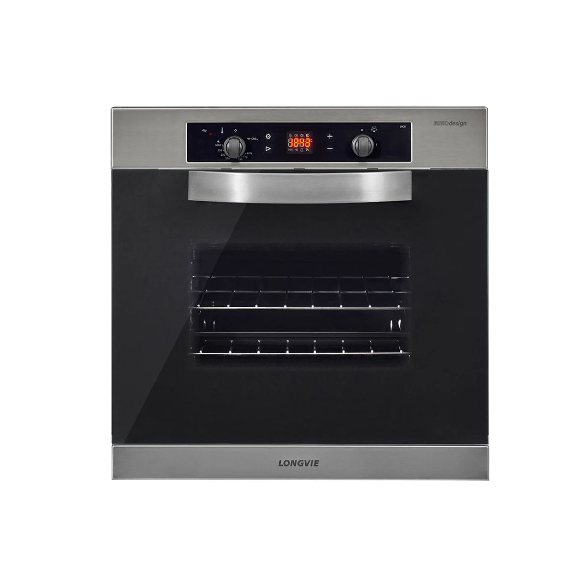 Horno Empotrable A Gas Con Grill Longvie H6900xt Inoxidable