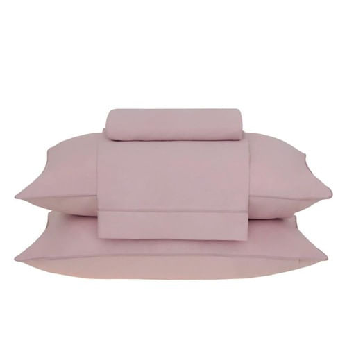 Sabanas 180 hilos  King Espalma 300 x 250 cm  Rosa