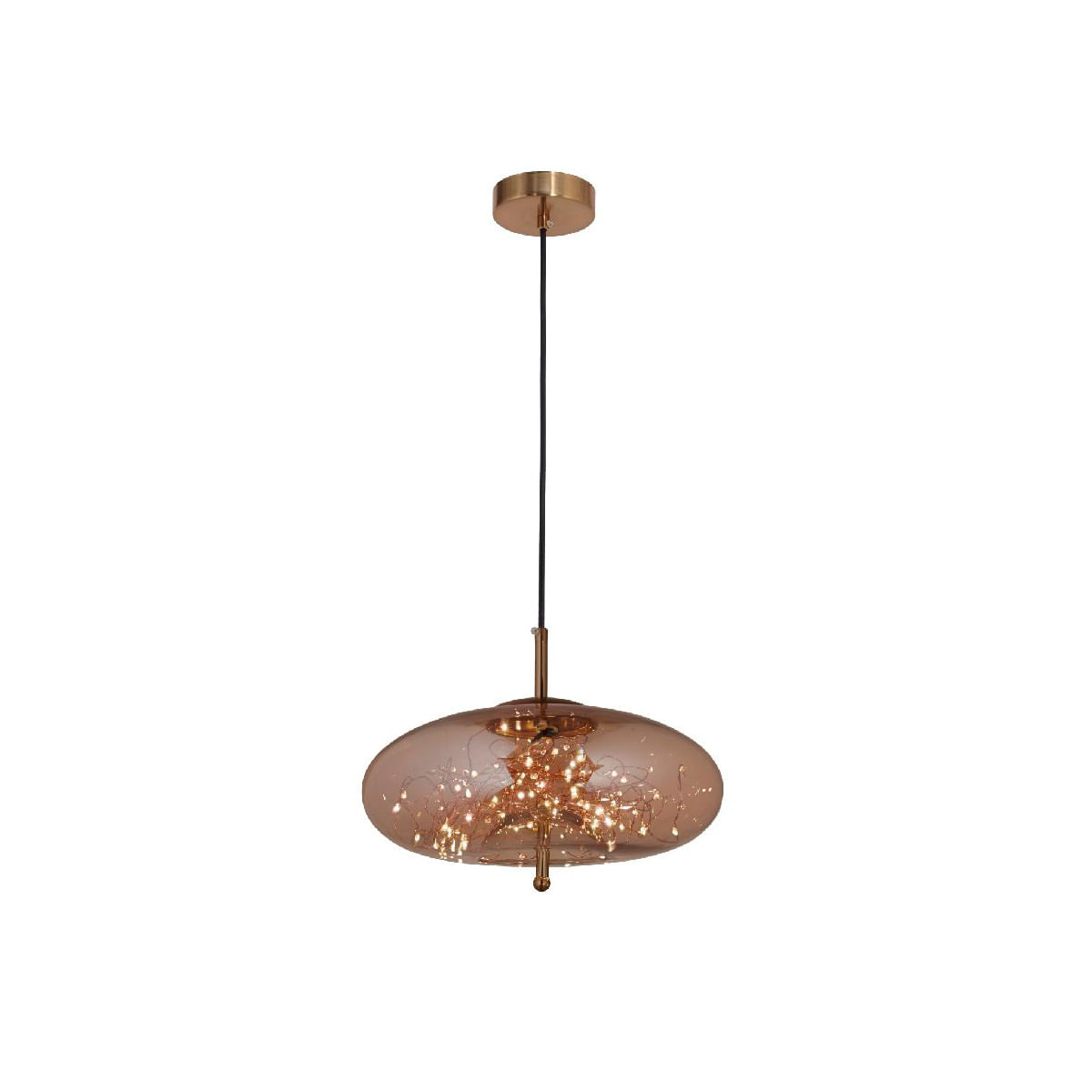 Lámpara Colgante Living Led Integrado Leuk Palati - Rex