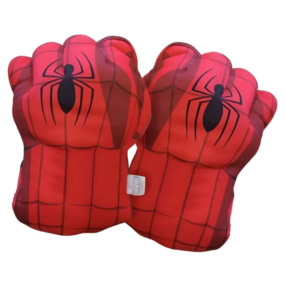 Puños Spiderman X2 Guantes Acolchados Grandes Hombre Araña