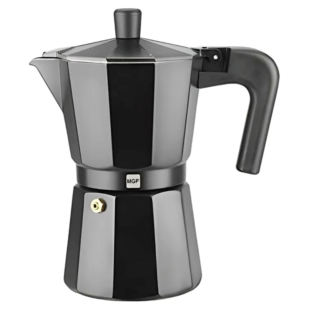 Cafetera Negra Moka Expreso Magefesa Kenia Noir 6 Tazas