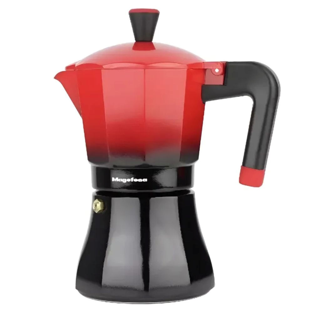 Cafetera Magefesa Tradicional 6 Tazas Inducción Total Acero