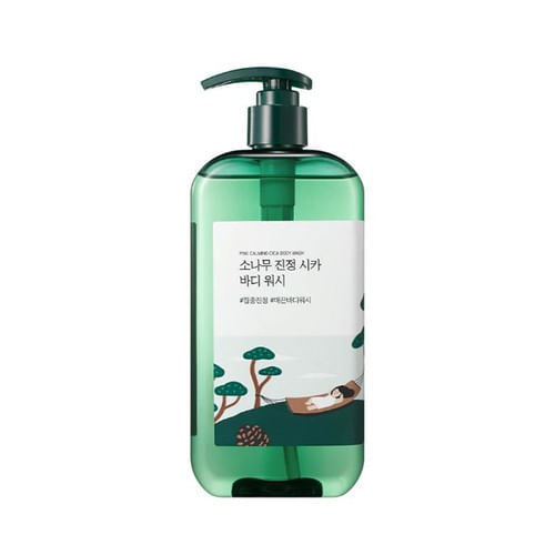 ROUND LAB Pine Calming Cica Body Wash 400ml – Gel de Baño Calmante con Extracto de Pino