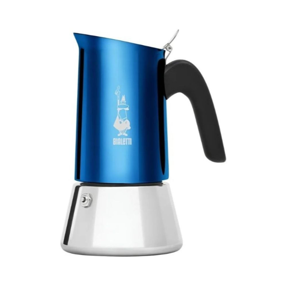 Cafetera Bialetti Venus Blue 6 Cup Acero Inoxidable Italiana