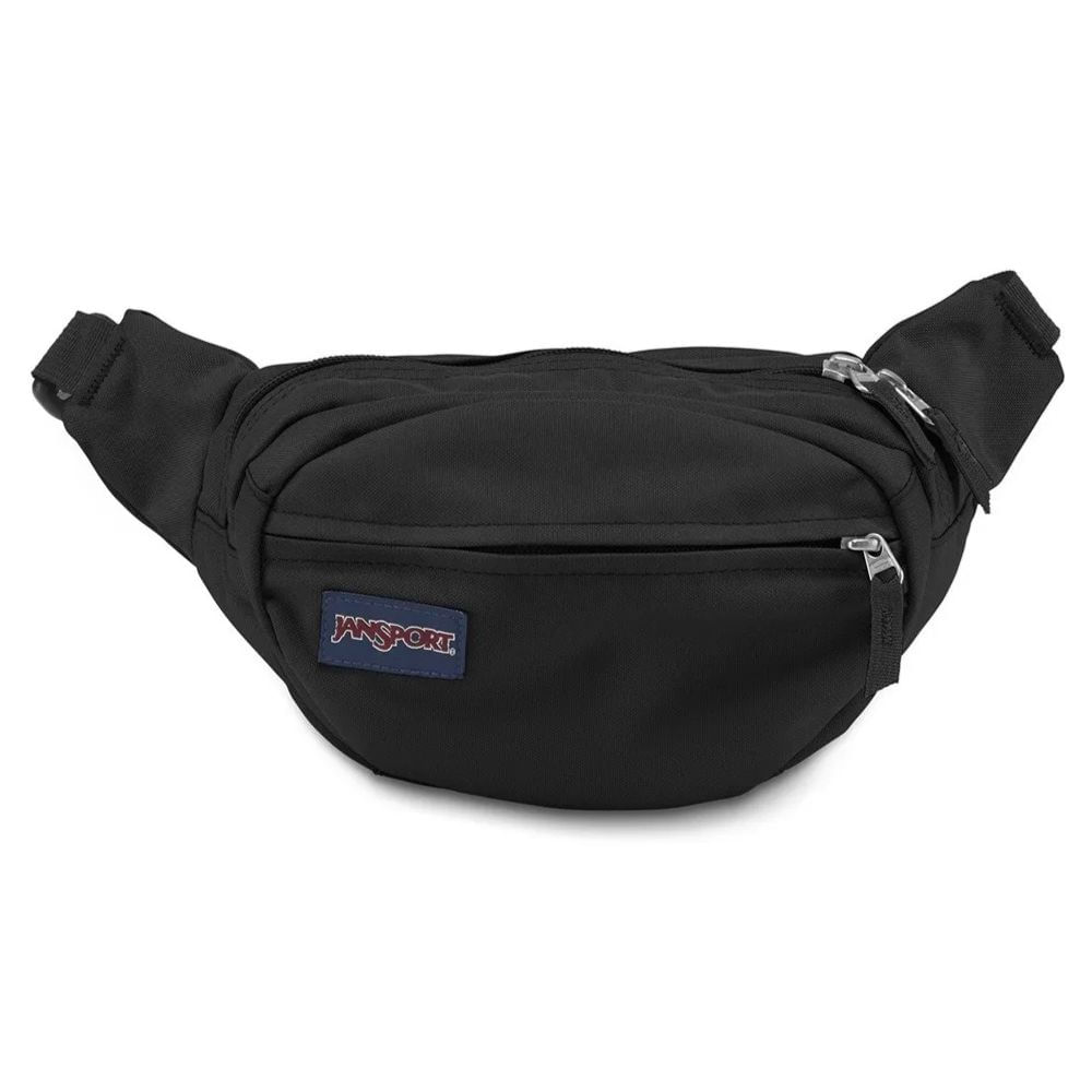 Riñonera Jansport Fifth Avenue Urbana 2,5l Amplia Con Bolsillo Black