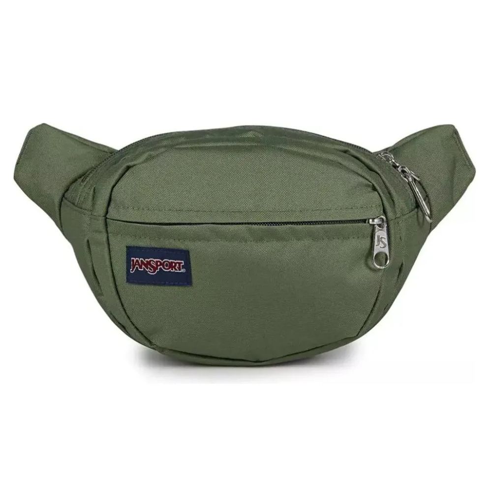 Riñonera Jansport Fifth Avenue Urbana 2,5l Amplia Con Bolsillo Cargo Green