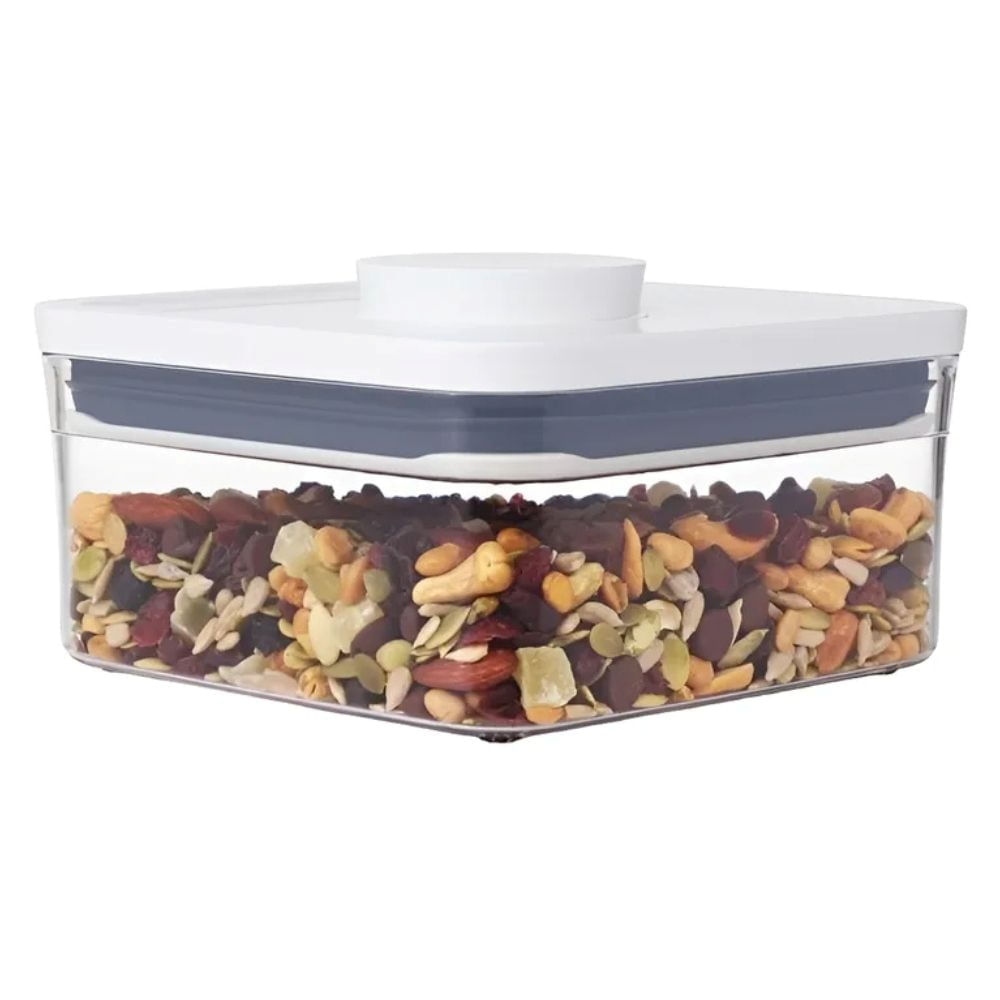 Frasco Contenedor Hermético Cuadrado Mini 1 L Oxo Apilable