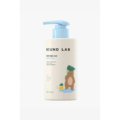 ROUND LAB Mild Up Baby Lotion 300ml - Loción Hidratante Corporal con Avena