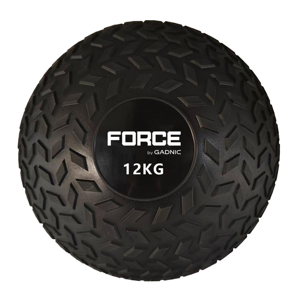 Medicine Ball de 12 Kg Force By Gadnic Pelota Slam Sin Rebote Textura Antideslizante