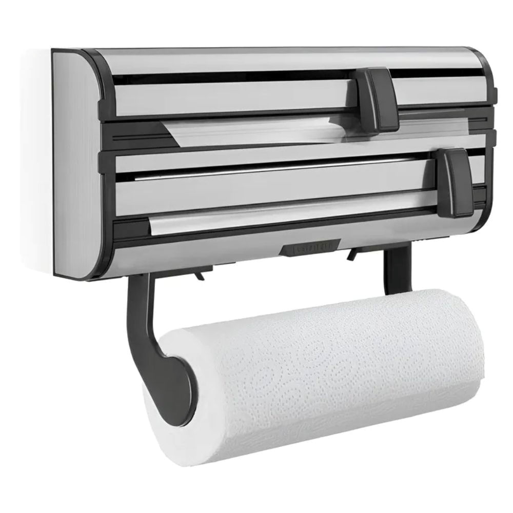 Portarrollos Cocina Leifheit Acero Parat Royal Film Aluminio